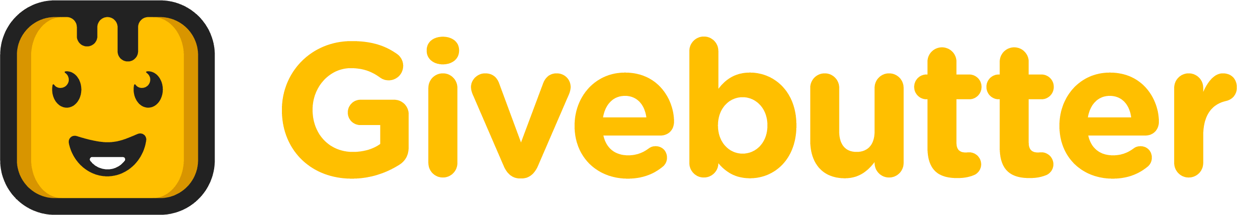 Givebutter_Logo_H_Yellow